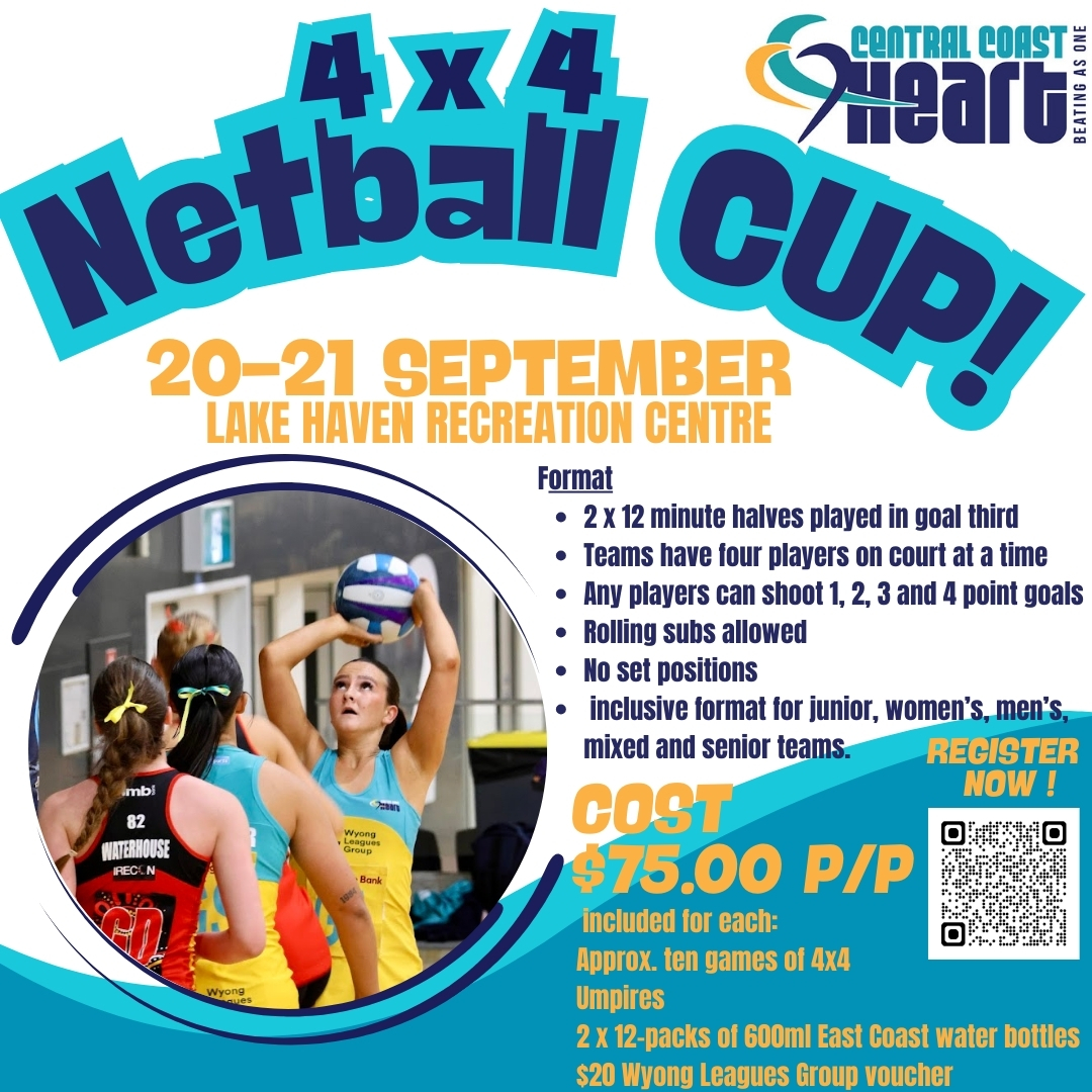 4 x 4 Netball Cup